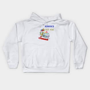 School's out for summer Kids Hoodie